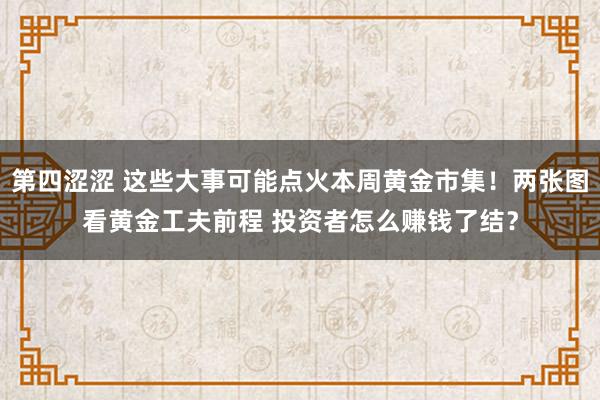 第四涩涩 这些大事可能点火本周黄金市集！两张图看黄金工夫前程 投资者怎么赚钱了结？