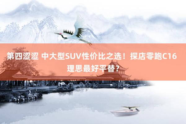 第四涩涩 中大型SUV性价比之选！探店零跑C16 理思最好平替？