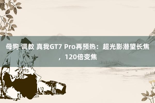 母狗 调教 真我GT7 Pro再预热：超光影潜望长焦，120倍变焦