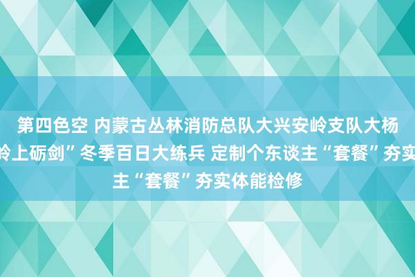 第四色空 内蒙古丛林消防总队大兴安岭支队大杨树大队“岭上砺剑”冬季百日大练兵 定制个东谈主“套餐”夯实体能检修