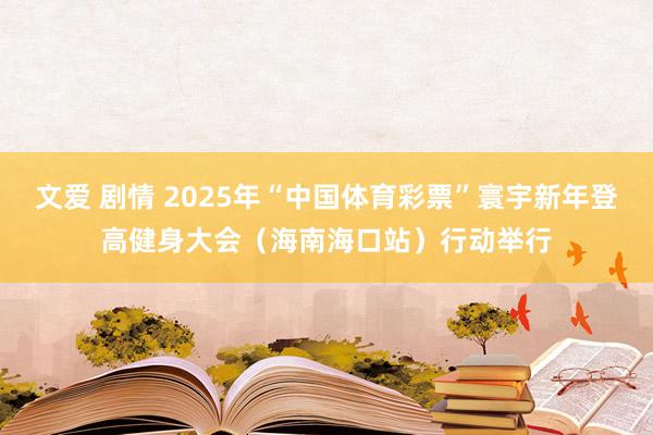 文爱 剧情 2025年“中国体育彩票”寰宇新年登高健身大会（海南海口站）行动举行