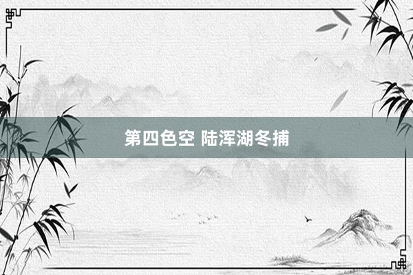 第四色空 陆浑湖冬捕